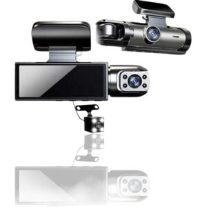 3 KAMERALI 1080P GENİŞ AÇI DASHCAM ARAÇ KAMERASI MODEL: VN-K319